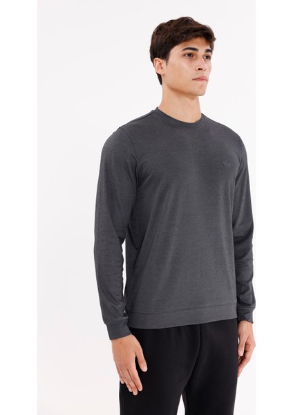 Merserize Efektli Yumuşak Doku Ayarlanabilir Kapüşonlu Rahat Kalıp Kapüşonlu Sweatshirt fırsatları