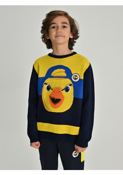 Çocuk Trıbun Jakarlı Yellow Sweat fiyatları