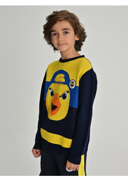 Çocuk Trıbun Jakarlı Yellow Sweat modelleri