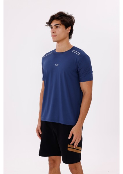 Yumuşak Dokulu Esnek Bisiklet Yaka Rahat Kalıp Düz Form Kısa Kollu Tişört fiyatları