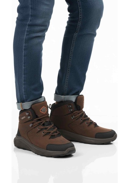 Kahve Nubuk Su Geçirmez Erkek Outdoor Bot M2041 M