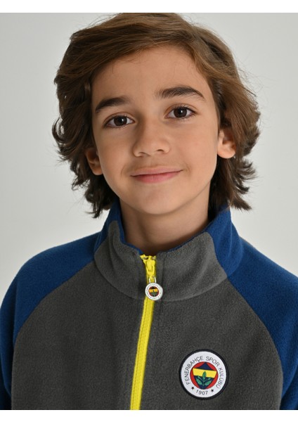 Çocuk Trıbun Reglan Kol Detaylı Sweat