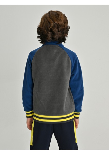 Çocuk Trıbun Reglan Kol Detaylı Sweat