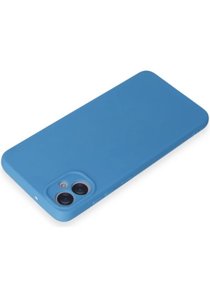 Buğz Newface Samsung Galaxy A05 Kılıf First Silikon - Mavi modelleri
