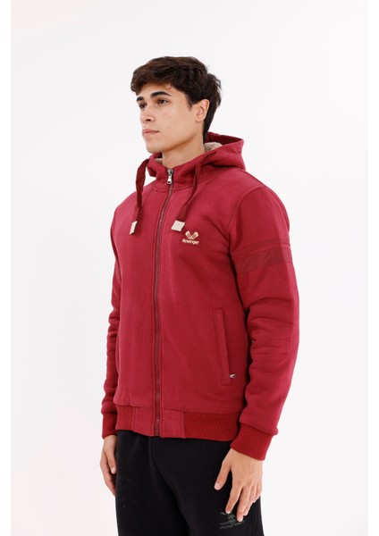 Kürk Astarlı Kapüşonlu Tam Fermuarlı Çift Cepli Logolu Ribana Detaylı Sıcak Tutucu Kışlık Mont fiyatları