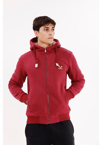 Kürk Astarlı Kapüşonlu Tam Fermuarlı Çift Cepli Logolu Ribana Detaylı Sıcak Tutucu Kışlık Mont indirimleri