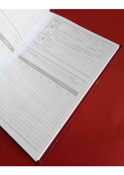 Taksitli Senet Defteri 20X28 cm