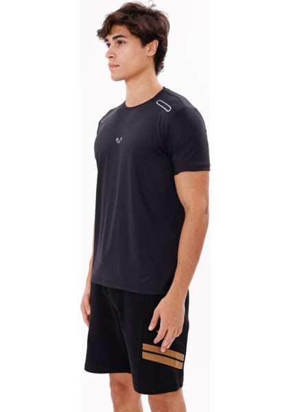 Yumuşak Dokulu Esnek Bisiklet Yaka Rahat Kalıp Düz Form Kısa Kollu Tişört fiyatları