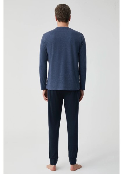 Uzun Kol Erkek Pijama Takım FT710 indirimleri