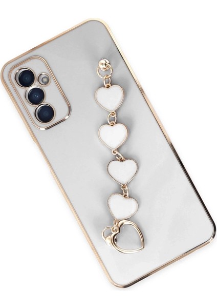 Buğz Samsung Galaxy A14 4g Kılıf Esila Silikon - Beyaz modelleri