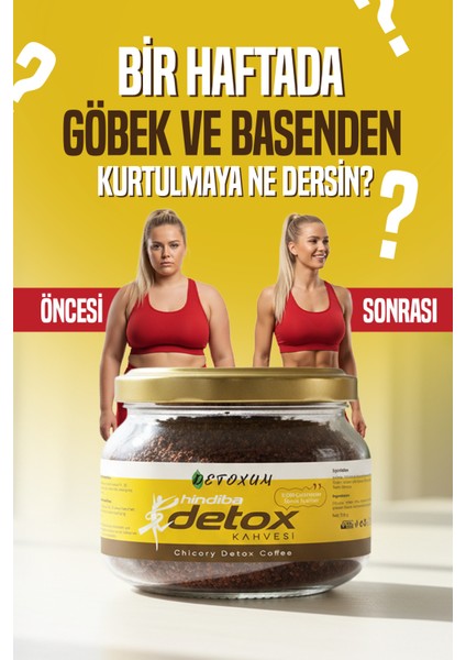 hindiba kahve İLK HAFTADA HAFİFLE!! Özel Karışım Form Bitki detoks zayıflama detox diyet bitkisel ürünleri besin destekleyici