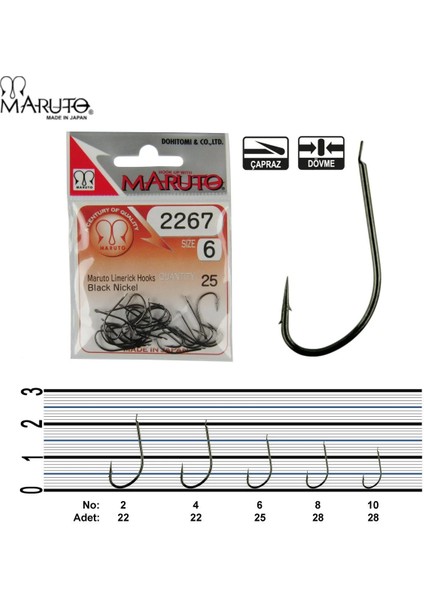 2267 Black Nikel Olta Iğnesi