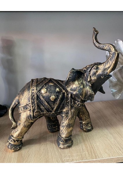 Dekoratif Fil Biblo Bahçe Dekoru Ev Ofis Heykel