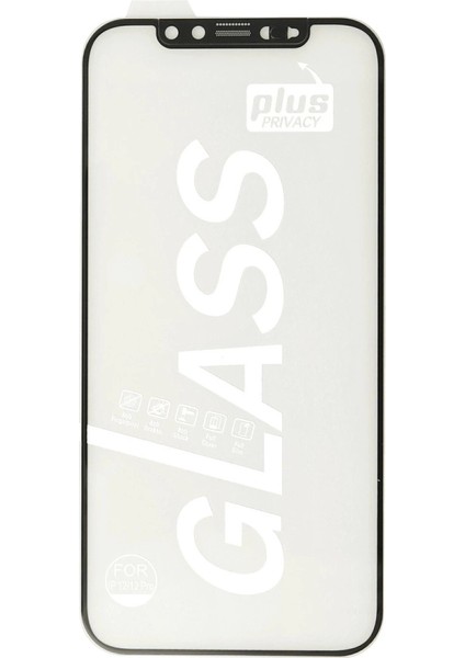 Buğz Iphone 12 Pro Max 34D Izgaralı Cam modelleri