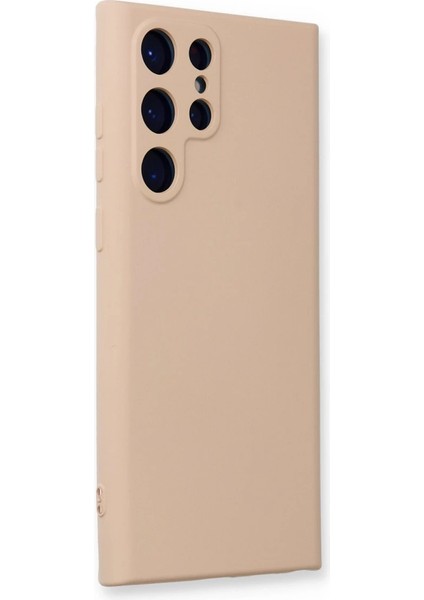 Buğz Samsung Galaxy S23 Ultra Kılıf Nano Içi Kadife Silikon - Pudra fiyatları