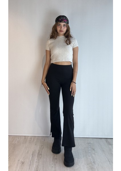 Kadın Balıkçı Yaka Kısa Kollu Triko Bluz fiyatları