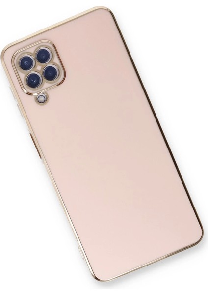 Buğz Samsung Galaxy A22 Kılıf Volet Silikon - Pembe modelleri