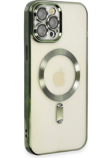 Buğz Iphone 12 Pro Max Kılıf Kross Magneticsafe Kapak - Koyu Yeşil fiyatları