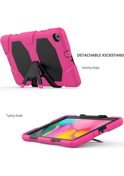 Buğz Samsung Galaxy T510 Tab A 10.1 Kılıf Griffin Tablet Kapak - Pembe