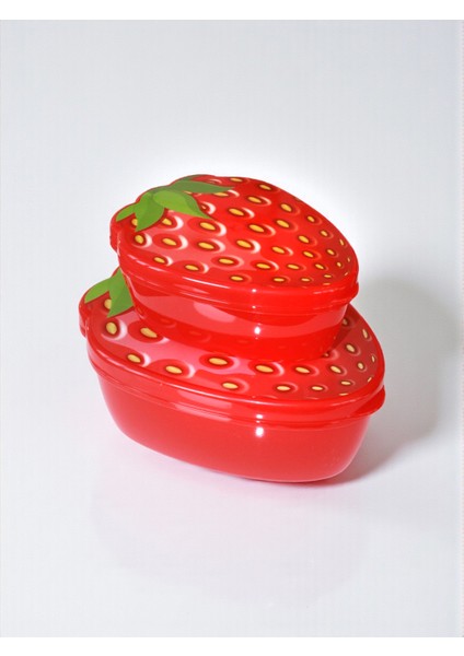 Saklama Kabı 2'li - Meyve Baskılı - 550+250 ml - Bpa Içermez fiyatları