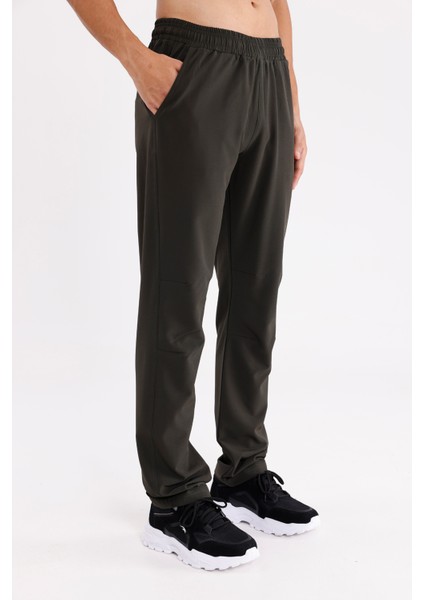 Esnek Bel Lastikli Yan Cepli Düz Paça Rahat Kalıp Mevsimlik Eşofman Altı fırsatları