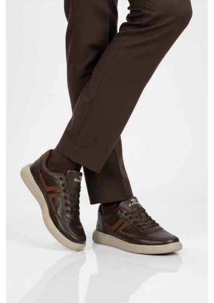 Kahve Bağcıklı Erkek Casual Ayakkabı 128 Cilt M