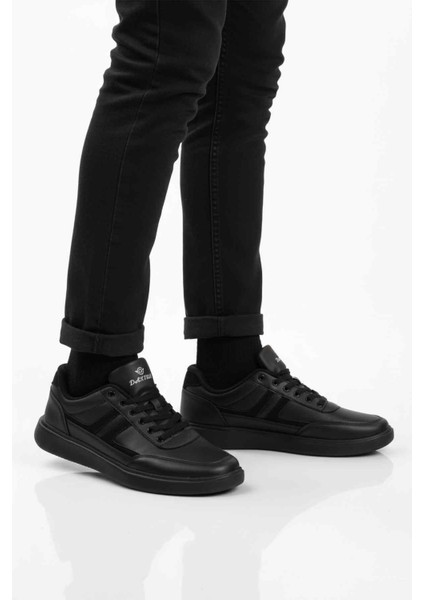 Siyah Bağcıklı Erkek Casual Ayakkabı 128 Cilt M