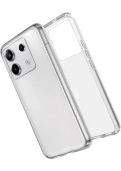 Buğz Newface Xiaomi Redmi Note 13 4g Kılıf Lüx Şeffaf Silikon modelleri