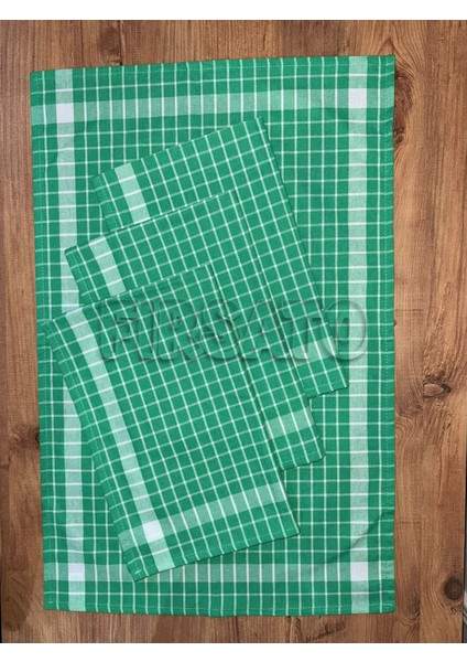 Grida Kareli 4'lü Mutfak Havlusu | Kurulama Bezi Oeko-Tex Sertifikalı modelleri