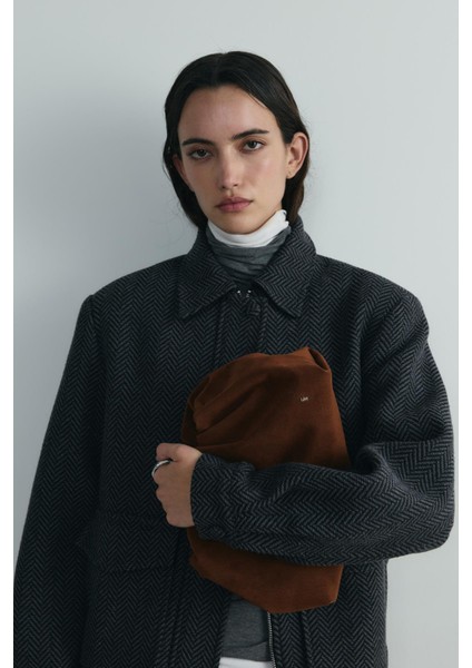 Taba Cove Büzgülü El Çantası