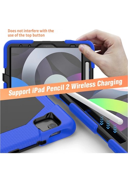 Buğz Ipad Pro 11 (2020) Kılıf Griffin Tablet Kapak - Mavi