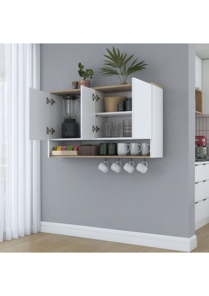 Modern Mdf Çok Amaçlı Dolap, 1. Sınıf Malzeme, Duvara Monte, Kolay Kurulumlu Tasarım fırsatları