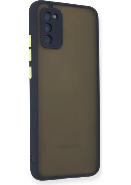 Buğz Samsung Galaxy A03S Kılıf Montreal Silikon Kapak - Lacivert fiyatları