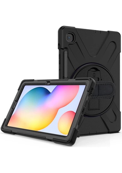 Buğz Samsung Galaxy P610 Tab S6 Lite 10.4 Kılıf Amazing Tablet Kapak - Siyah fırsatları