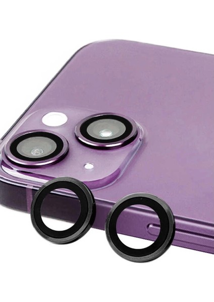 Buğz Iphone 13 Mini Raze Metal Kamera Lens - Siyah