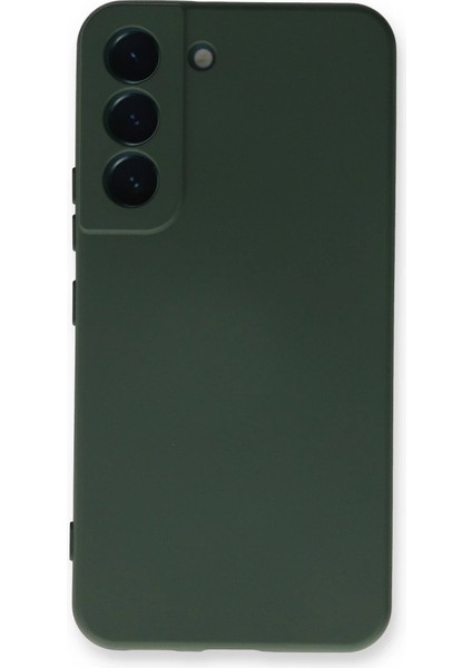 Buğz Samsung Galaxy S23 Plus Kılıf Nano Içi Kadife Silikon - Koyu Yeşil modelleri