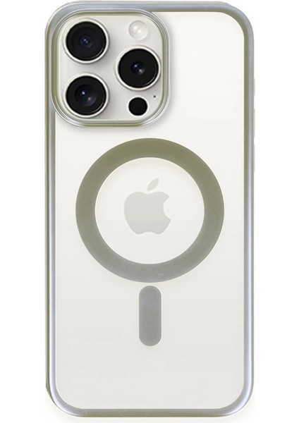 Buğz Iphone 15 Pro Max Kılıf Erozi Magsafe Kapak - Gri fiyatları