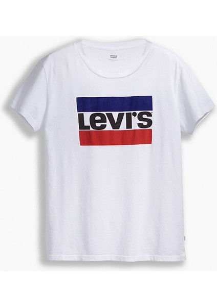 The Perfect Kadın Beyaz Yuvarlak Yaka Tişört modelleri