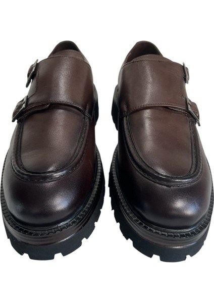 Tokalı Kahverengi Loafer indirimleri