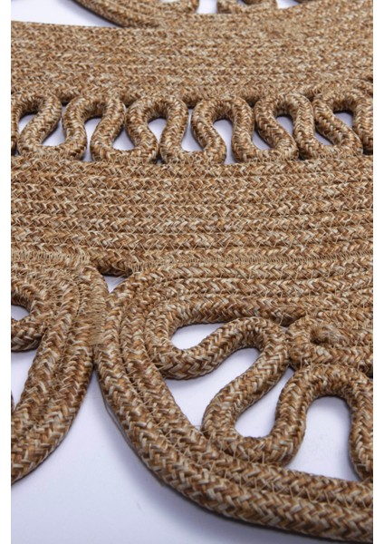 Reygon Ege 10 Hasır Daire Dekoratif El Örgüsü Kilim Yolluk Halı fırsatları