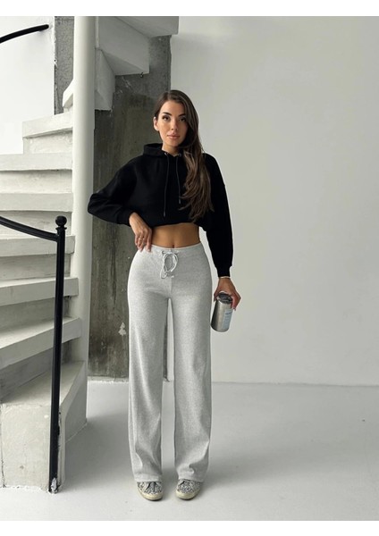 Fit Comfort Gri Salaş Pantolon modelleri