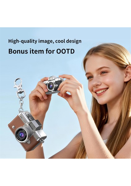 Mini Dijital Kamera Retro 1,47 Inç Döndürülebilir Ekran Video Kayıt fırsatları