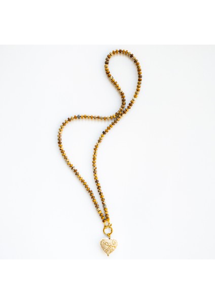 Esu – Odun Jasper & Hematit Kolye fırsatları