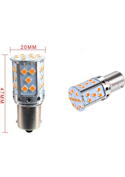 1156 Dekoratif LED Ampul Tek Duy Canbuslı 24V Turuncu / LAAM945-2 modelleri