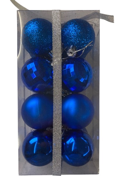 5 cm 16'lı Yılbaşı Ağacı Top Süs