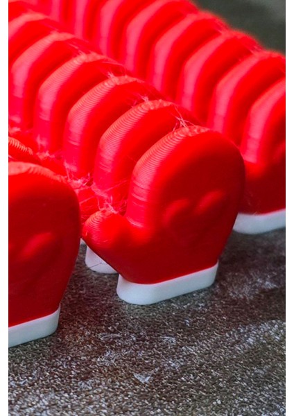 Noel Ayakkabı, Şapka ve Eldiven Mini Dekor Seti – Bioplastik Yılbaşı Süsleri fırsatları