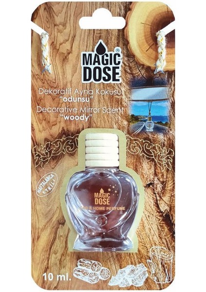 Magic Dose Dekoratif Ayna Kokusu Odunsu 10ML