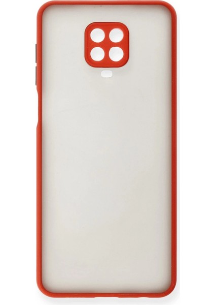 Buğz Xiaomi Redmi Note 9 Pro Kılıf Montreal Silikon Kapak - Kırmızı fiyatları