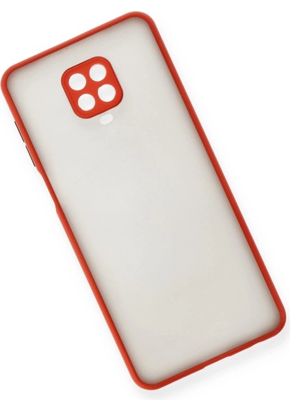 Buğz Xiaomi Redmi Note 9 Pro Kılıf Montreal Silikon Kapak - Kırmızı modelleri