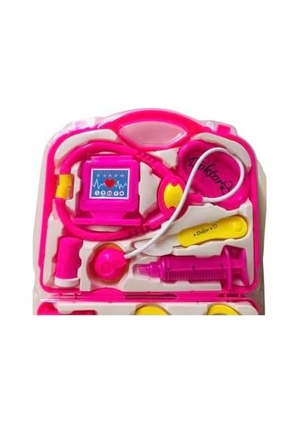 Çantalı Renkli Doktor Seti - Oyuncak Doktor Seti BAMBMNM839 modelleri